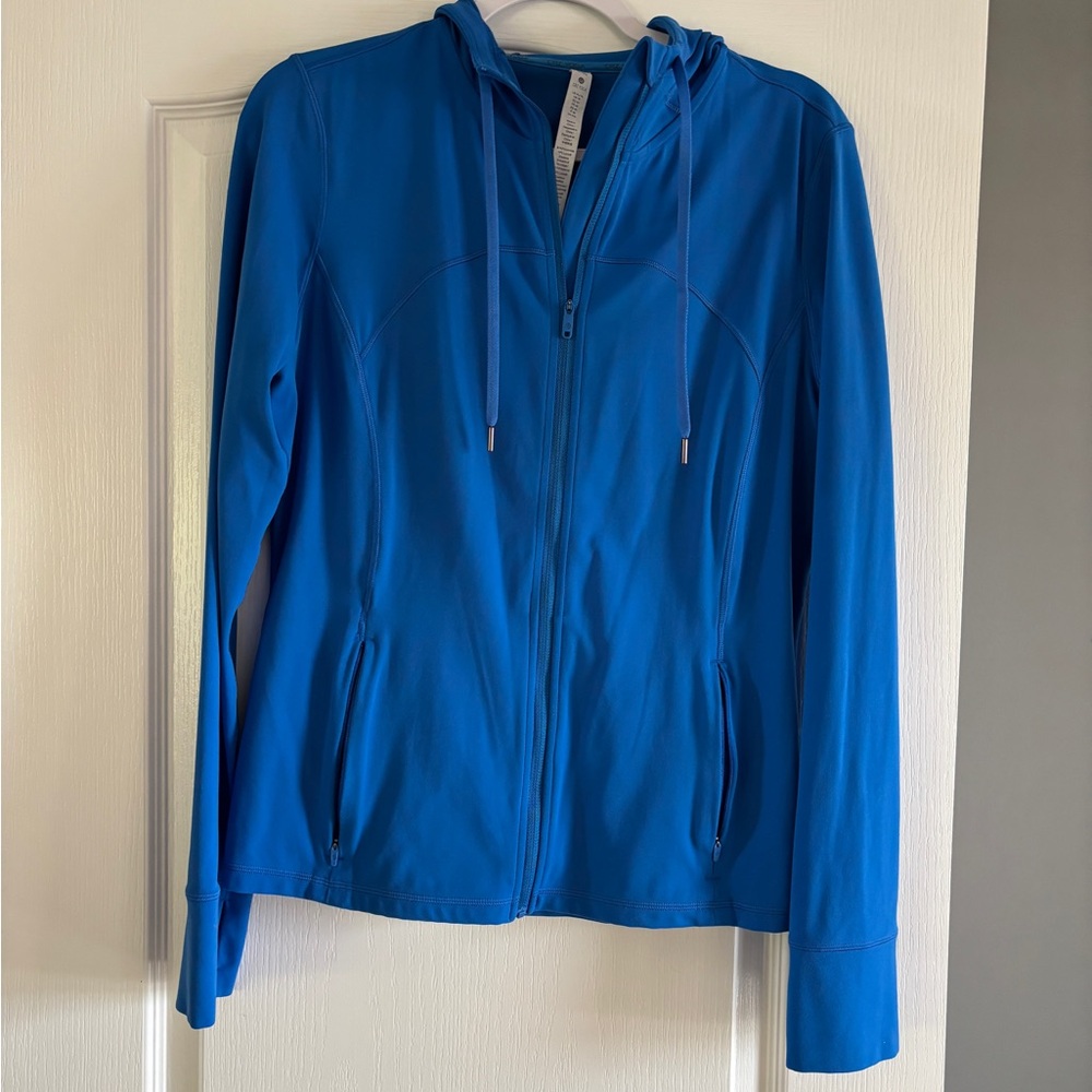 CRZ Yoga Zip-Up Hoodie Jacket blue XL (14)